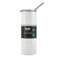 20oz. Glow-in-the-Dark Sublimation Tumbler by Make Market®