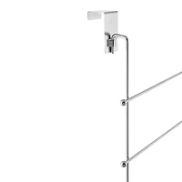 Organize It All 5-Bar Over the Door Towel Rack