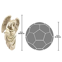 Design Toscano 15" Resting Grace Sitting Angel Statue