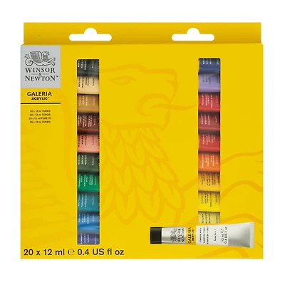6 Packs: 20 ct. (120 total) Winsor & Newton™ Galeria Acrylic™ Set