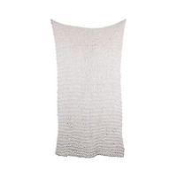 Hello Honey® Cream Acrylic Chunky Knit Throw Blanket