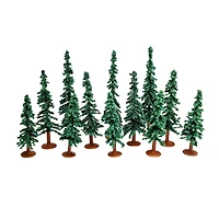 JTT Scenery Products Super Scenic Mini Evergreen Trees, 12ct.