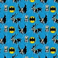 Camelot Fabrics DC Comics Batman Rope Fleece Precut Set