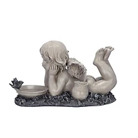 Design Toscano 18" Summertime Reflections Cherub Garden Statue