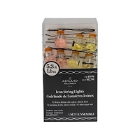 10ct. Warm White LED Poison Jar Icon String Lights by Ashland®