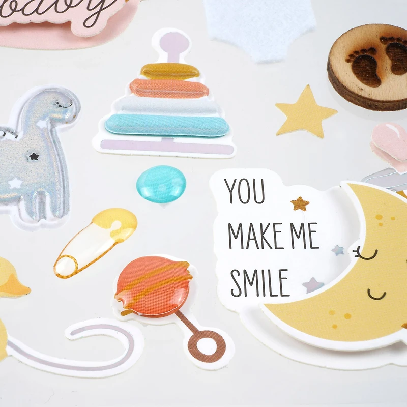 Welcome Baby Dimensional Stickers by Recollections™