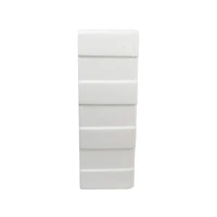 Everything Mary White 60 Drawer Plastic Organizer