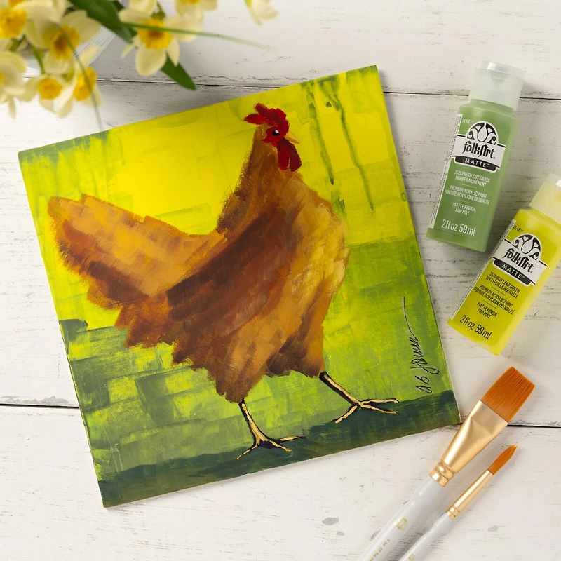 FolkArt® Let's Paint Live Kit