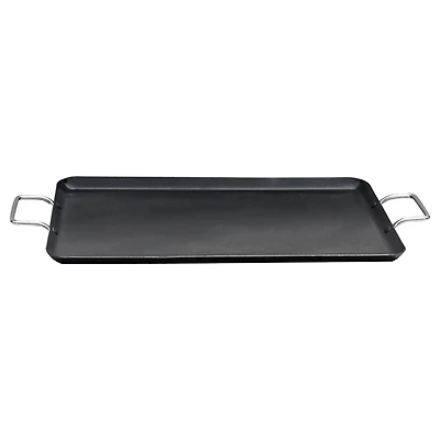 Brentwood 19" Nonstick Aluminum Double-Burner Griddle Pan