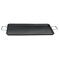 Brentwood 19" Nonstick Aluminum Double-Burner Griddle Pan