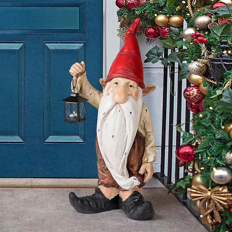 2ft. Wheezer, Santa's Keeper of the Light Holiday Gnome Statue
