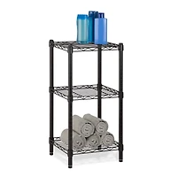 Honey Can Do Small 3-Tier Adjustable Storage Shelving Unit