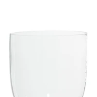 22" Silver Glass Traditional Candle Holder