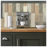 Roommates Distressed Barn Wood Plank Peel & Stick Giant Wall Decals