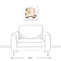 Glam Tub Canvas Wall Art