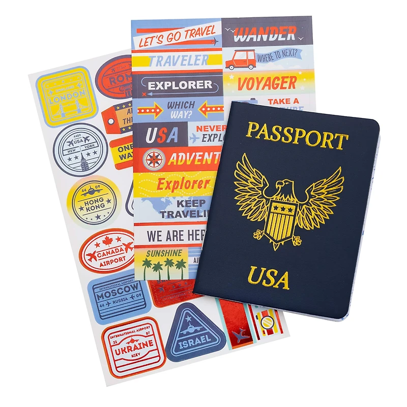 Passport & Travel Stickers by Recollections™