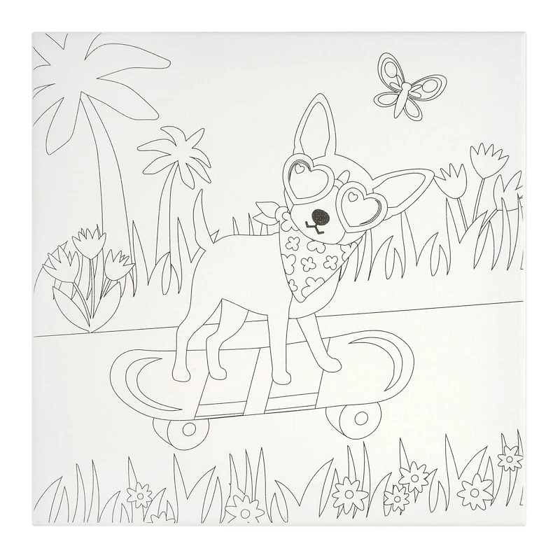 Dog Canvas Painting Kit by Creatology™