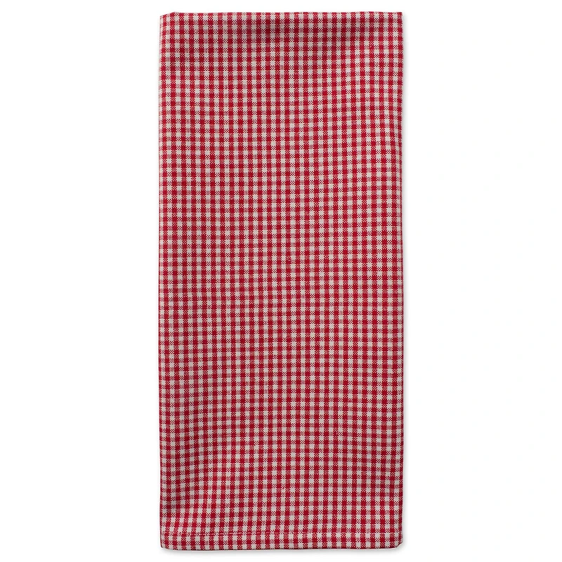 DII® Red Check & White Merry Christmas Dishtowel Set