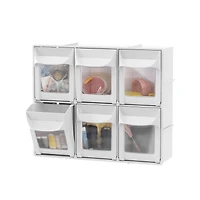 8 Pack: 6-Drawer Tip-Out Storage Bin by Simply Tidy®