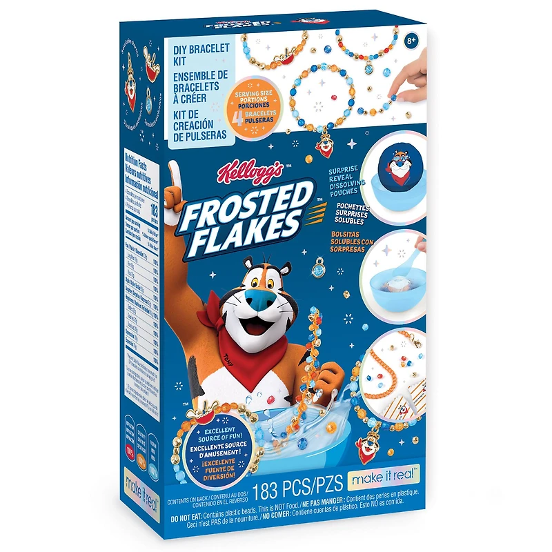 Make It Real™ Kellogg's™ Cearlsly Cute Frosted Flakes™ DIY Bracelet Kit