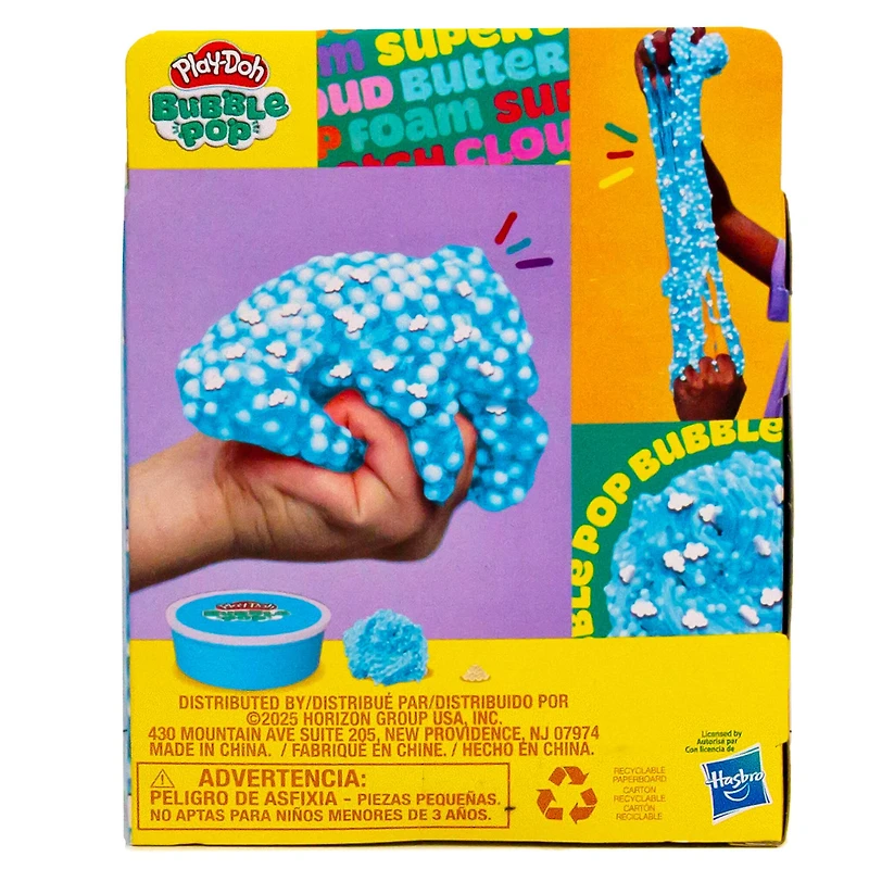 Play-Doh Bubble Pop Coconut Scented Blue Compound