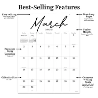 TF Publishing Medium 2025 Art Poster Wall Calendar