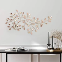 Habitat Decor 26" Gold Edat Branches Metal Wall Art 