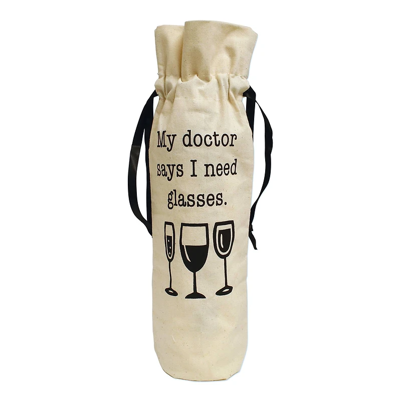 Personality Case™ Glasses Canvas Wine Bag