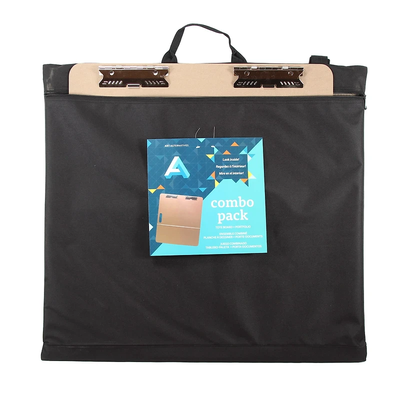 Art Alternatives Artist's Essential On-the-Go Portfolio & Tote Board Combo