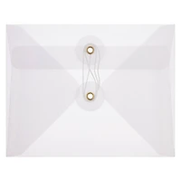 A2 White String & Button Closure Vellum Envelopes by Recollections™, 10ct.