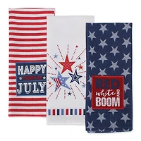DII® Stars & Stripes Kitchen Textiles Dishtowel Set