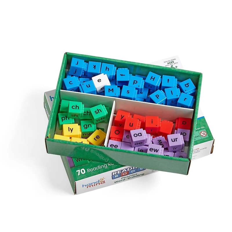 hand2mind Reading Rods® Phonics Word-Building Set