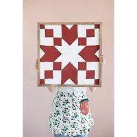 Hello Honey® Cotton Half Apron with Strawberry-Shaped Pocket