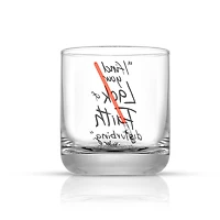 JoyJolt® Star Wars™ 10oz. New Hope Darth Vader Red Lightsaber Short Drinking Glass, 2ct.