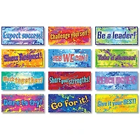 North Star Teacher Resources 7.3" x 17" Positive Messages Posters Set
