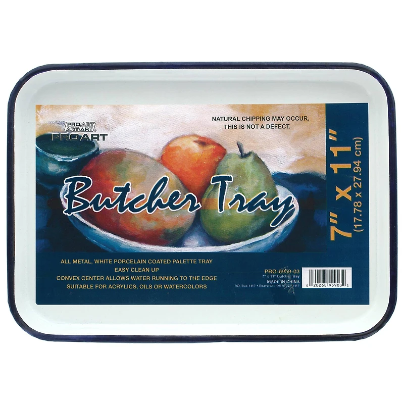 Pro Art® Porcelain Coated Metal Butcher Tray