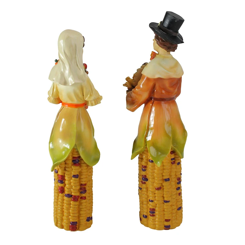 Pilgrim Autumn Harvest Table Top Decorations, 2 Pack