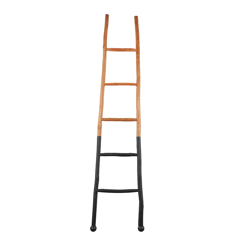 6ft. Handmade Slanted Wood Ladder