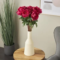32" Pink Peony Artificial Flower Stem, 8ct.