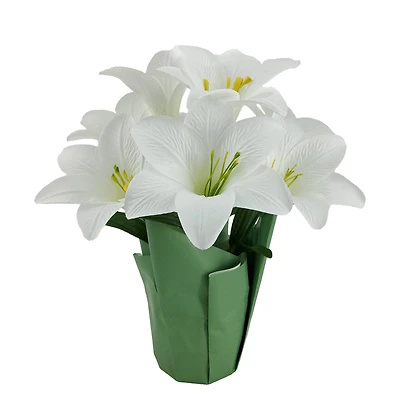 14" Potted Lily by Ashland®