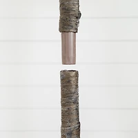 6ft. Pre-Lit Artificial Olive Tree with Warm White LED Lights