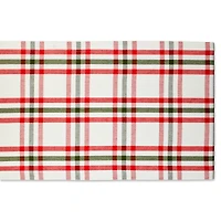 DII® 72" Jolly Tree Collection Nutcracker Plaid Table Runner