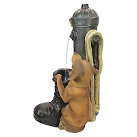 Design Toscano Fire Hydrant Pooch Sculptural Fountain