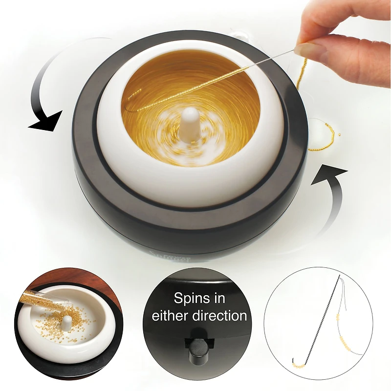 The Beadsmith® Basic Elements™ Automatic Bead Spinner