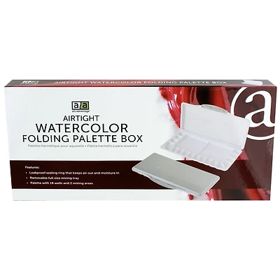Art Advantage® 18 Well Airtight Watercolor Palette Box