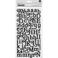 American Crafts™ Thickers™ Soho Garden Glitter Foam Letter Stickers