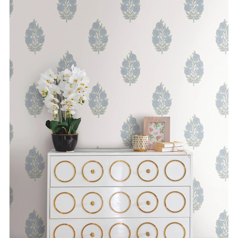 RoomMates Tamara Day Dutch Floral Peel & Stick Wallpaper
