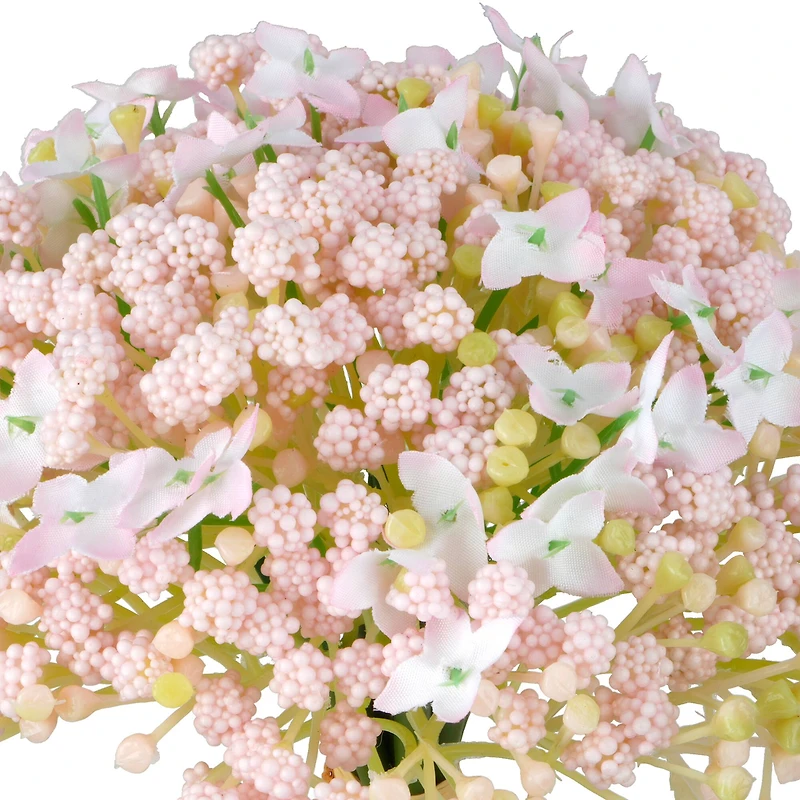 10" Mixed Pink & White Baby's Breath Bundle by Ashland®