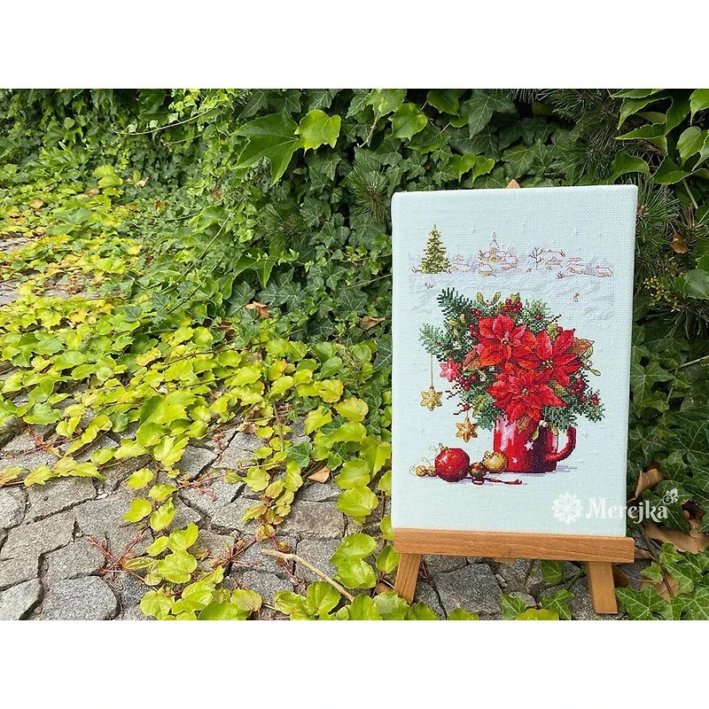 Merejka Happy Holiday Counted Cross Stitch Kit