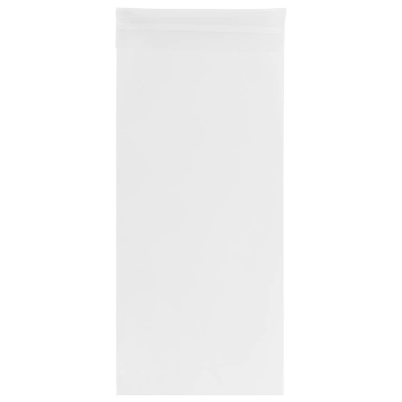 JAM Paper 4.25" x 9.75" Clear No. 10 Policy Cello Sleeve Envelopes, 100ct.